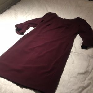 Maroon dress